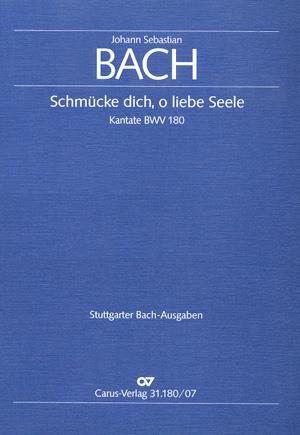 Bach: Schmücke dich, O Liebe Seele (Studiepartituur)