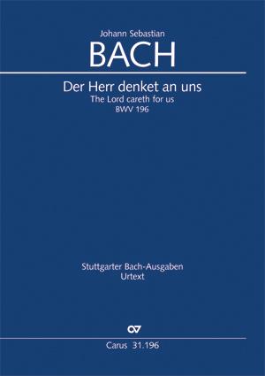 Bach: Kantate BWV 196 Der Herr denket an uns (Partituur)