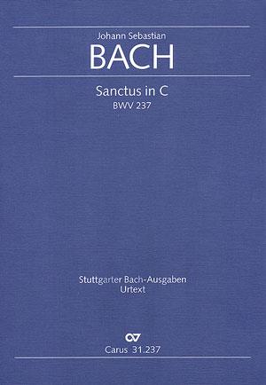 Bach: Sanctus in C BWV 237 (Partituur)