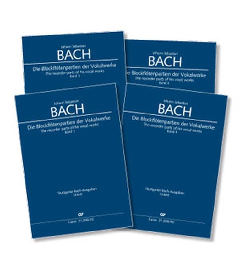 Bach: The Recorder Parts Of His Vocal Works