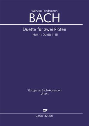 Wilhelm Friedemann Bach: Duette für ZweiFlöten