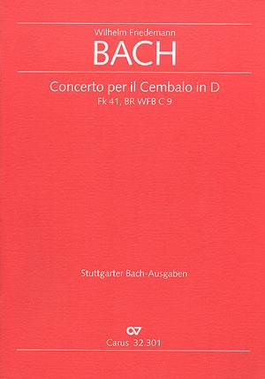 Bach: Concerto per il Cembalo in D (Partituur)