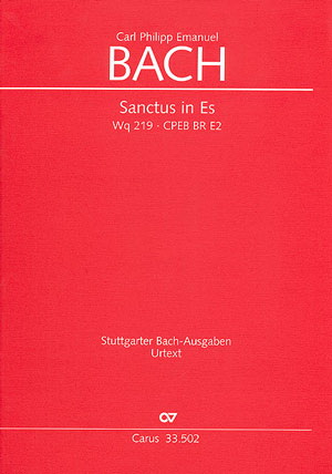 Bach: Sanctus in Es (BR-CPEB E 2 (Wq 219))