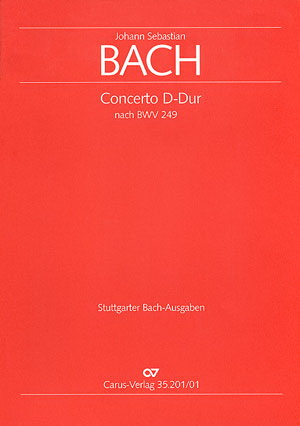 Bach: Concerto in D (BWV 249,1)