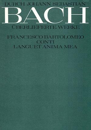 Conti: Languet anima mea (Partituur)