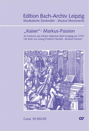 Kaiser: Markus-Passion (Vocal Score)