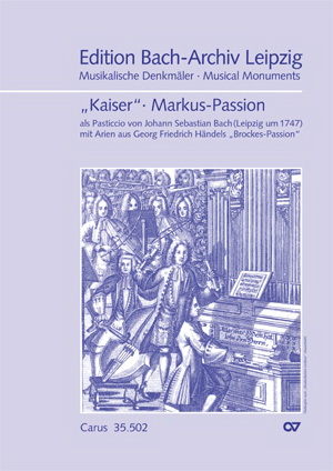 Kaiser: Markus-Passion (Koorpartituur)