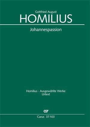 Homilius: Johannes-Passion(HoWV I.4)