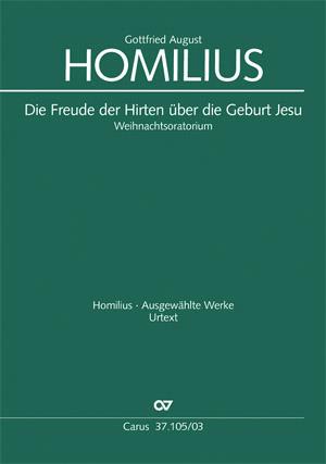 Homilius: Die Freude der Hirten über die Geburt Jesu (HoWV I.1)