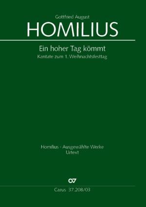 Homilius: Ein hoher Tag kömmt (HoWV II.9)