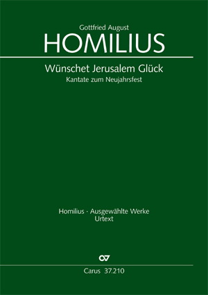 Homilius: Wünschet Jerusalem Glück (HoWV II.29)