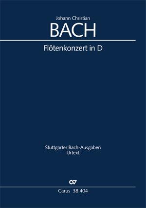 Bach: Concerto per il Flauto traverso in D / Flötenkonzert in D (Warb C 79)