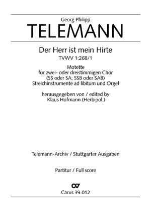 Telemann: Der Herr ist mein Hirte (TVWV 1:268/1)