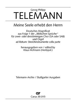 Telemann: Meine Seele erhebt den Herrn (TVWV 1:1108/1)