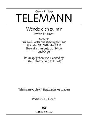 Telemann: Wende dich zu mir (TVWV 1:1550/1)