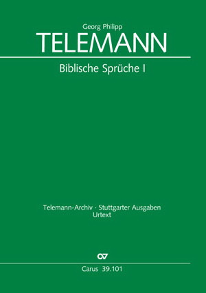 Telemann: Biblische Sprüche 1 (Viool 1)