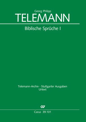 Telemann: Biblische Sprüche 1 (Cello)