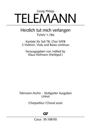 Telemann: Herzlich tut mich verlangen (TVWV 1:784)