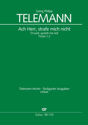 Telemann: Ach Herr, strafe mich nicht (Viool)