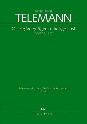 Telemann: O selig Vergnügen, o heilige Lust (Viool)