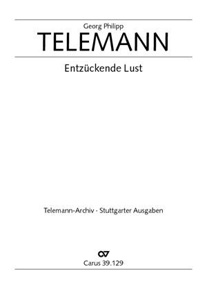 Telemann: Entzückende Lust (TVWV 1:442)