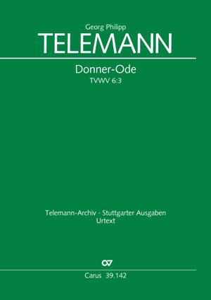 Telemann: Donner-Ode TVWV 6:3 (Partituur)