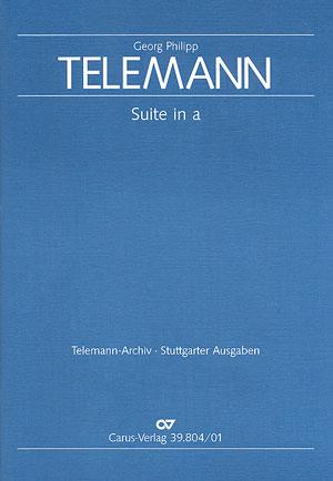 Telemann: Suite in a (Partituur)