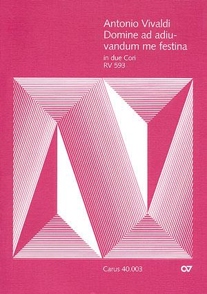 Vivaldi: Domine ad adiuvandum me festina RV 593 (Partituur)