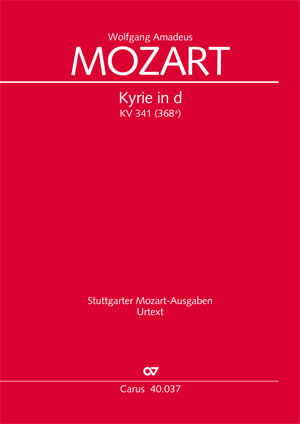Mozart: Kyrie in d KV 341 (SATB)