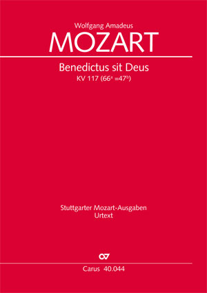 Mozart: Benedictus sit Deus Pater KV 117 (Set)