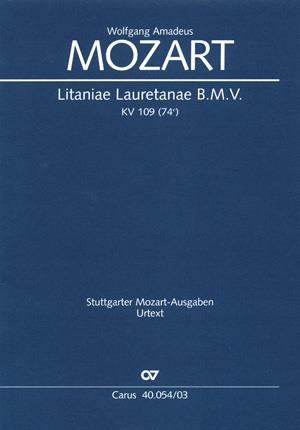 Mozart: Litaniae Lauretanae B.M.V in B (Vocalscore)