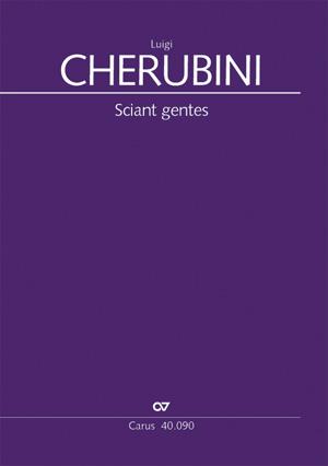 Cherubini: Sciant gentes (Partituur)