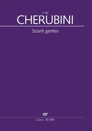 Cherubini: Sciant gentes (Partituur) 