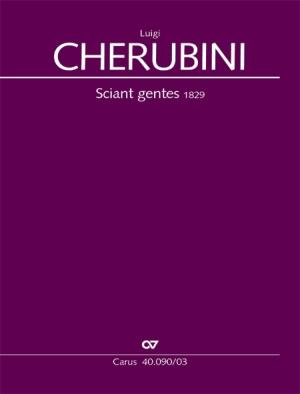 Cherubini: Sciant gentes (Vocalscore) 