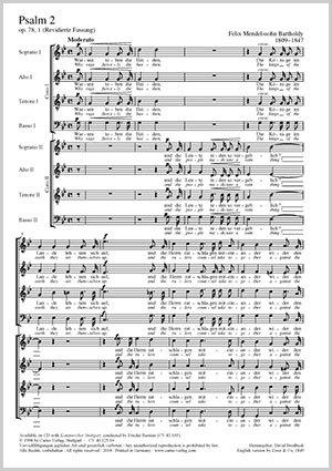 Mendelssohn: Warum toben die Heiden MWV B 41