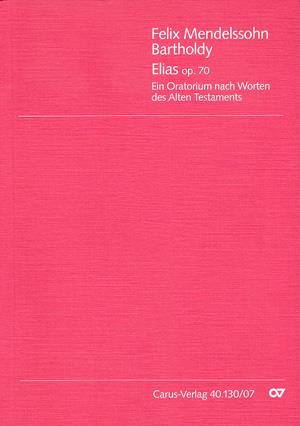 Mendelssohn: Elias Opus 70 (Studiepartituur)
