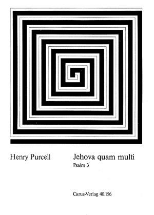 Purcell: Jehova quam multi (Partituur) 
