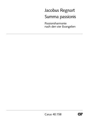 Regnart: Summa passionis (Partituur)