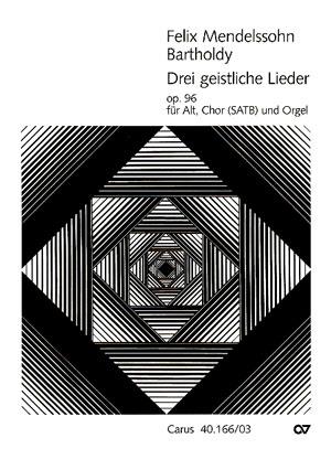 Mendelssohn: Drei geistliche Lieder (Vocal Score)