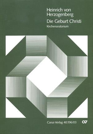 Herzogenberg: Die Geburt Christi op. 90 (Vocalscore)