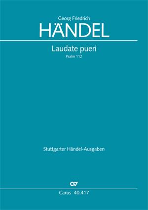 Handel: Laudate pueri (Partituur)