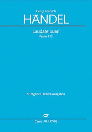 Handel: Laudate pueri (Vocal Score)