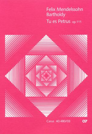 Mendelssohn: Tu es Petrus (Vocal Score)