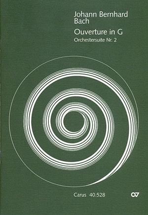 Johann Bernhard Bach: Orchestersuite Nr. 2 (Partituur(