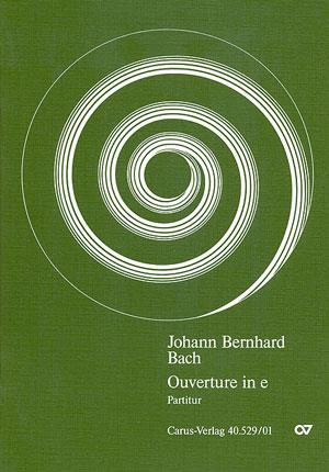 Johann Bernhard Bach: Orchestersuite Nr. 3 (Partituur)