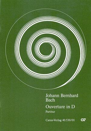 Johann Bernhard Bach: Orchestersuite Nr. 4 (Partituur)