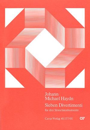 Johann Michael Haydn: Sieben Divertimenti (Partituur)