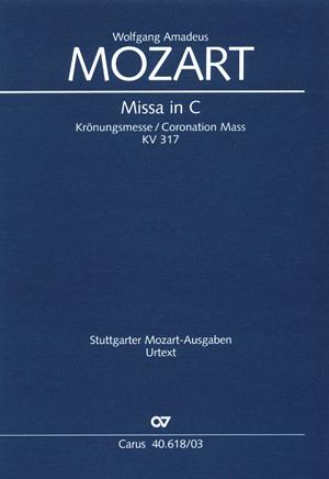 Mozart: Missa in C Krönungsmesse KV 317 (Vocal Score)
