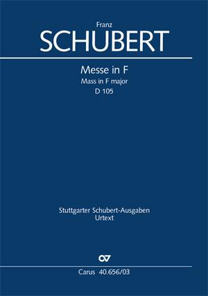 Schubert: Messe in F D 105 (Vocalscore)