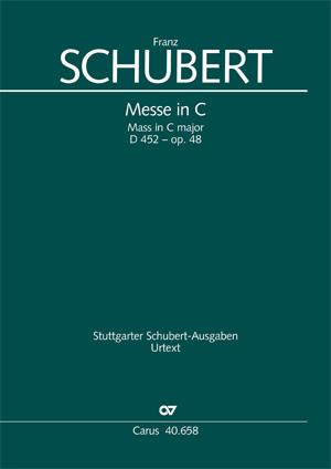 Schubert: Messe in C D 452 (Partituur)